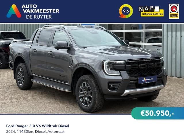 Ford Ranger Wildtrak 3.0 V6 Diesel 240PK