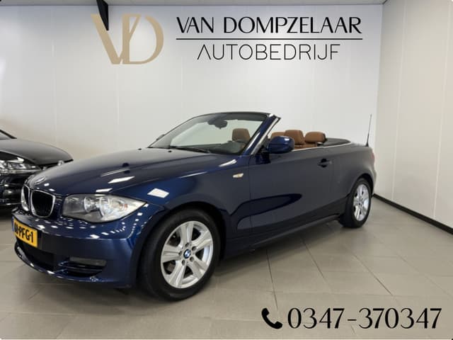 BMW 1 Serie Cabrio 118i Executive / leder / navi / stoelverw. / NL AUTO /