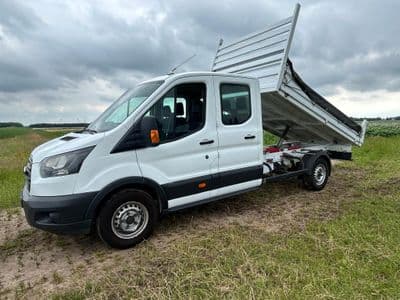 Ford Transit 350 2.0 TDCI L4H1 DC 7 pers Ambiente kipper