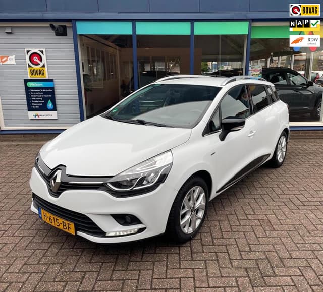 Renault Clio Estate 0.9 TCe Limited ALL IN PRIJS | Trekhaak | Cruise | Navi | PDC achter | 1e eig.
