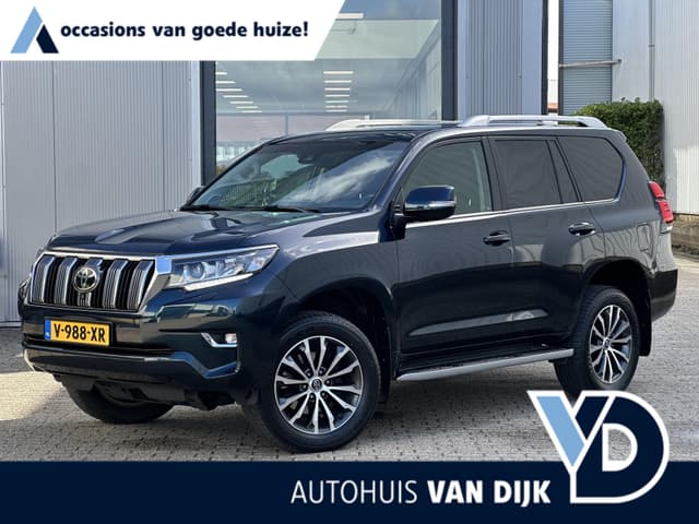 Toyota Land Cruiser 2.8 D-4D-F Executive Blind Van | NL-Auto/1e Eign./Leder/stoelverw./-koeling/schuif-/kanteldak/19-inch