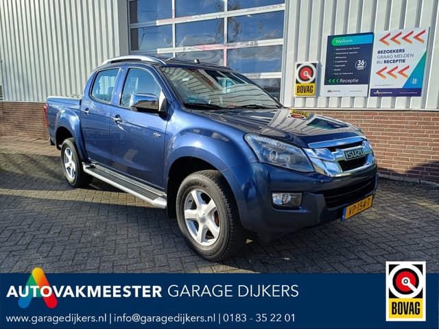 Isuzu D-Max LSX AT 2,5 Ltr Twin Turbo Dubbele Cabine 5Th Wheel Grijs kenteke