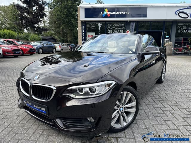 BMW 2 Serie Cabrio 230i Automaat 252PK Executive 17dKM!|Navi|Keyless|Leder|Xenon