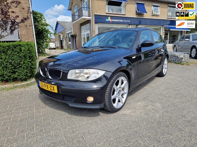 BMW 1 Serie 116i, airco, leer en nieuwe distributieketting